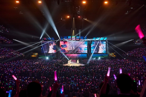 「ウマ娘 5th EVENT ARENA TOUR GO BEYOND -WISH-」DAY2の様子。