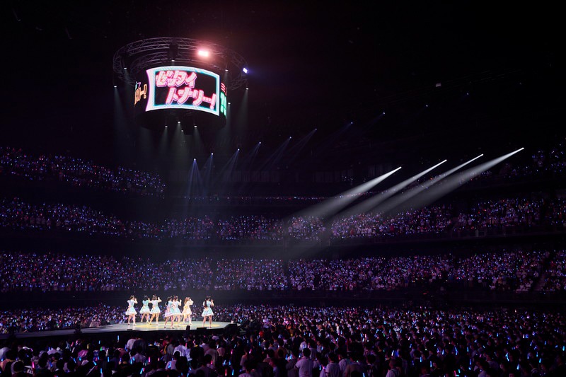 「ウマ娘 5th EVENT ARENA TOUR GO BEYOND -WISH-」DAY2の様子。