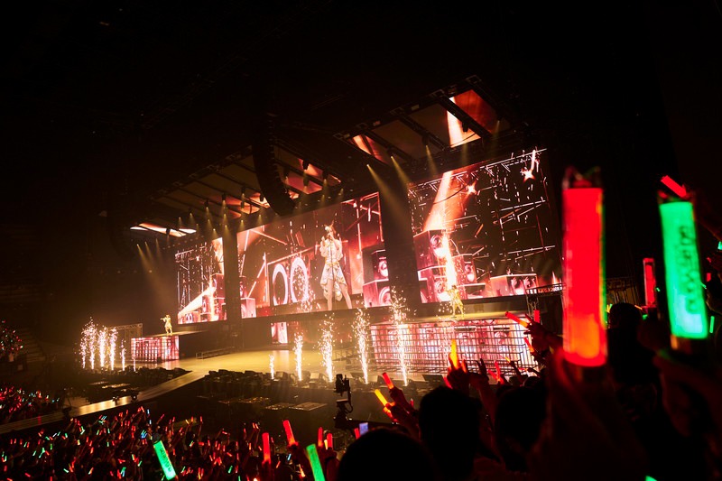 「ウマ娘 5th EVENT ARENA TOUR GO BEYOND -WISH-」DAY2の様子。