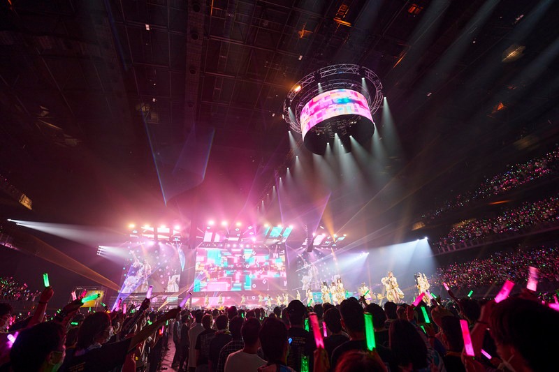 「ウマ娘 5th EVENT ARENA TOUR GO BEYOND -WISH-」DAY2の様子。