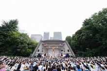 「祝・日比谷野音100周年 きゃりーぱみゅぱみゅ Special Live 2023 - Midnight Sun -」の様子。（Photo by Aki Ishii）