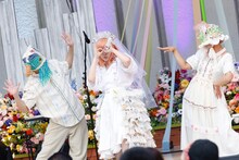 「祝・日比谷野音100周年 きゃりーぱみゅぱみゅ Special Live 2023 - Midnight Sun -」の様子。（Photo by Aki Ishii）