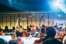 「蓮沼執太フィル Live at Blue Note Tokyo」1部の様子。（撮影：後藤武浩）