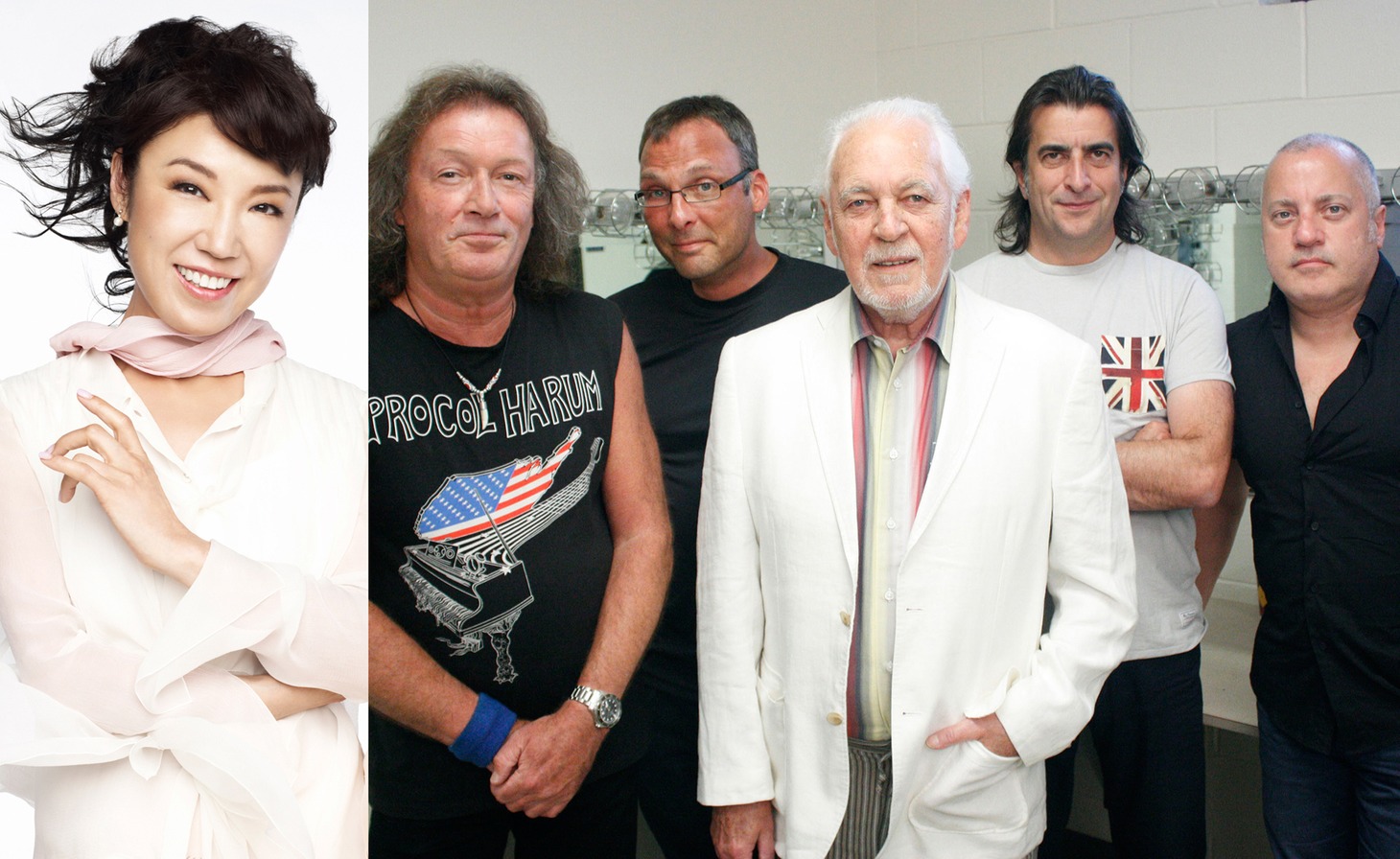 左から松任谷由実、Procol Harum。