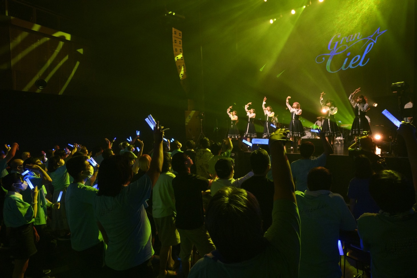「Gran☆Ciel 4th one-man live -Yakusoku -」の様子。（撮影：林晋介）