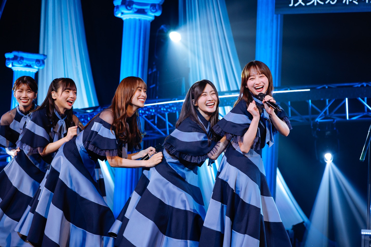 「影山優佳卒業セレモニー」ライブパートの様子。（撮影：上山陽介）