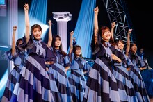 「影山優佳卒業セレモニー」ライブパートの様子。（撮影：上山陽介）