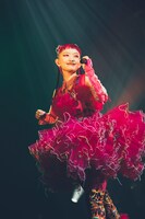 水曜日のカンパネラ「RABBIT STAR ★ TOUR」7月19日公演の様子。（撮影：横山マサト）