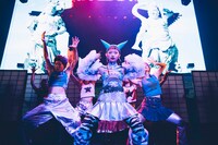 水曜日のカンパネラ「RABBIT STAR ★ TOUR」7月19日公演の様子。（撮影：横山マサト）