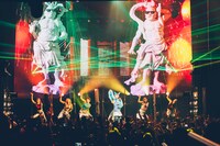 水曜日のカンパネラ「RABBIT STAR ★ TOUR」7月19日公演の様子。（撮影：横山マサト）