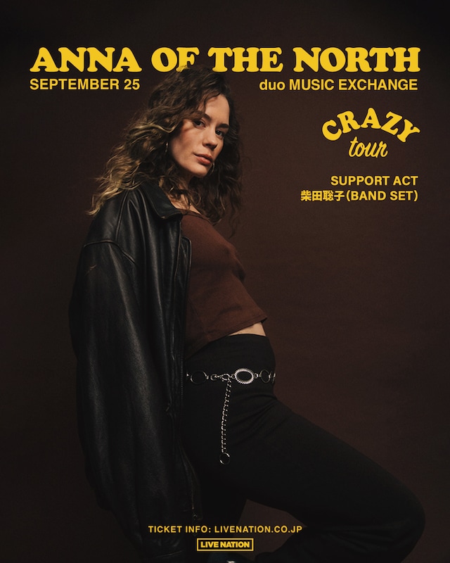 アナ・オブ・ザ・ノース来日公演告知画像