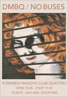 「DMBQとNO BUSES」フライヤー