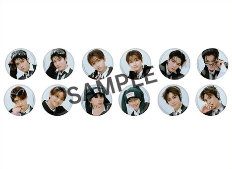 PHOTO BADGE（全12種 / ランダム / 500円）