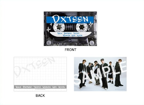 CASSETTE TAPE MEMO&
CARD SET（1000円）