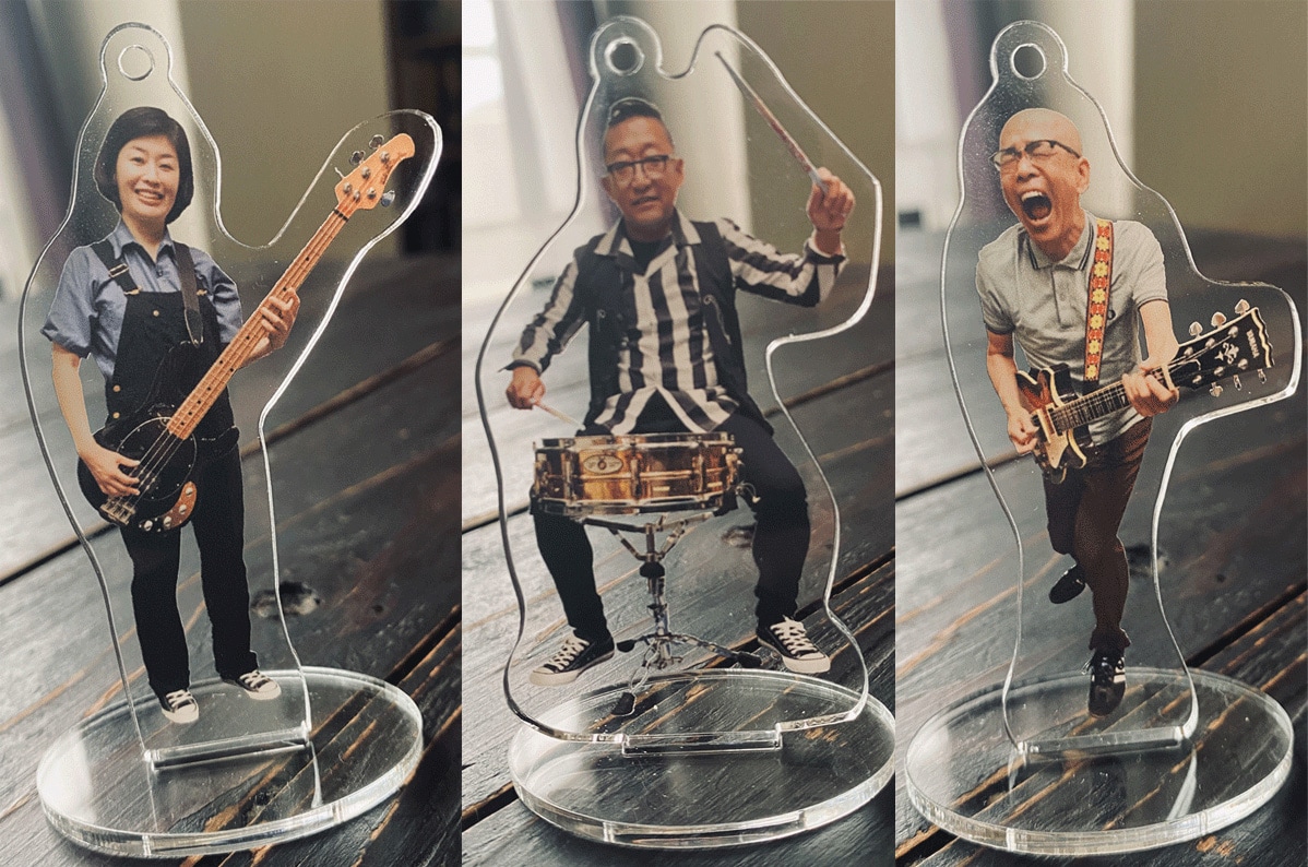 eastern youthのアクスタ発売、キーホルダーにしてメンバーとお出かけ