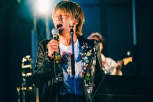 佐々木亮介（a flood of circle、THE KEBABS）。（Photo by Daiki Miura）