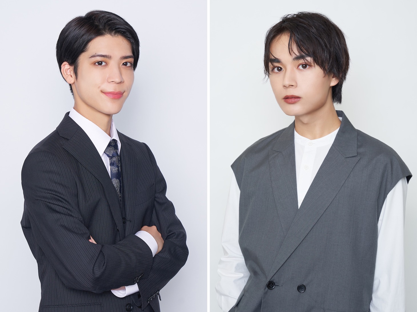 左から松島聡（Sexy Zone）、大西流星（なにわ男子）。(c)NTV・J Storm