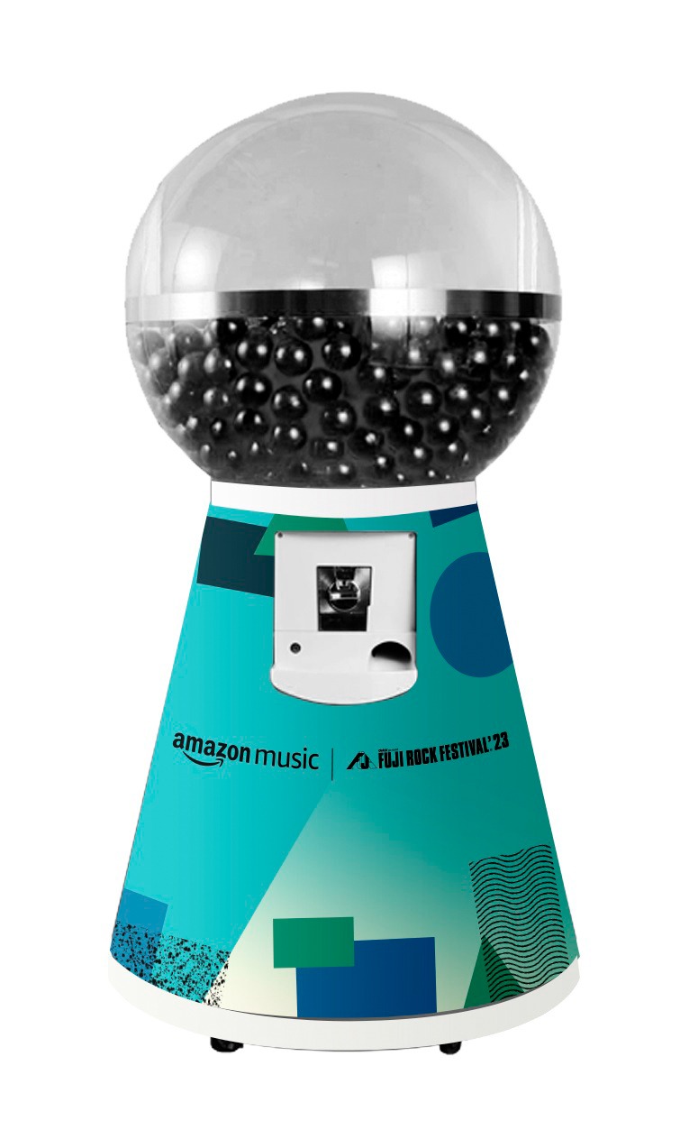 「FUJI ROCK限定ガチャ」デザイン