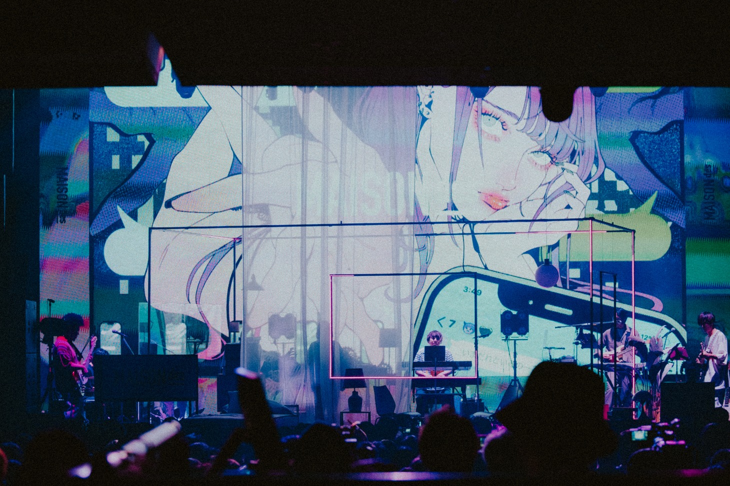「MAISONdes LIVE #1」の様子。（Photo by Kato Shumpei）