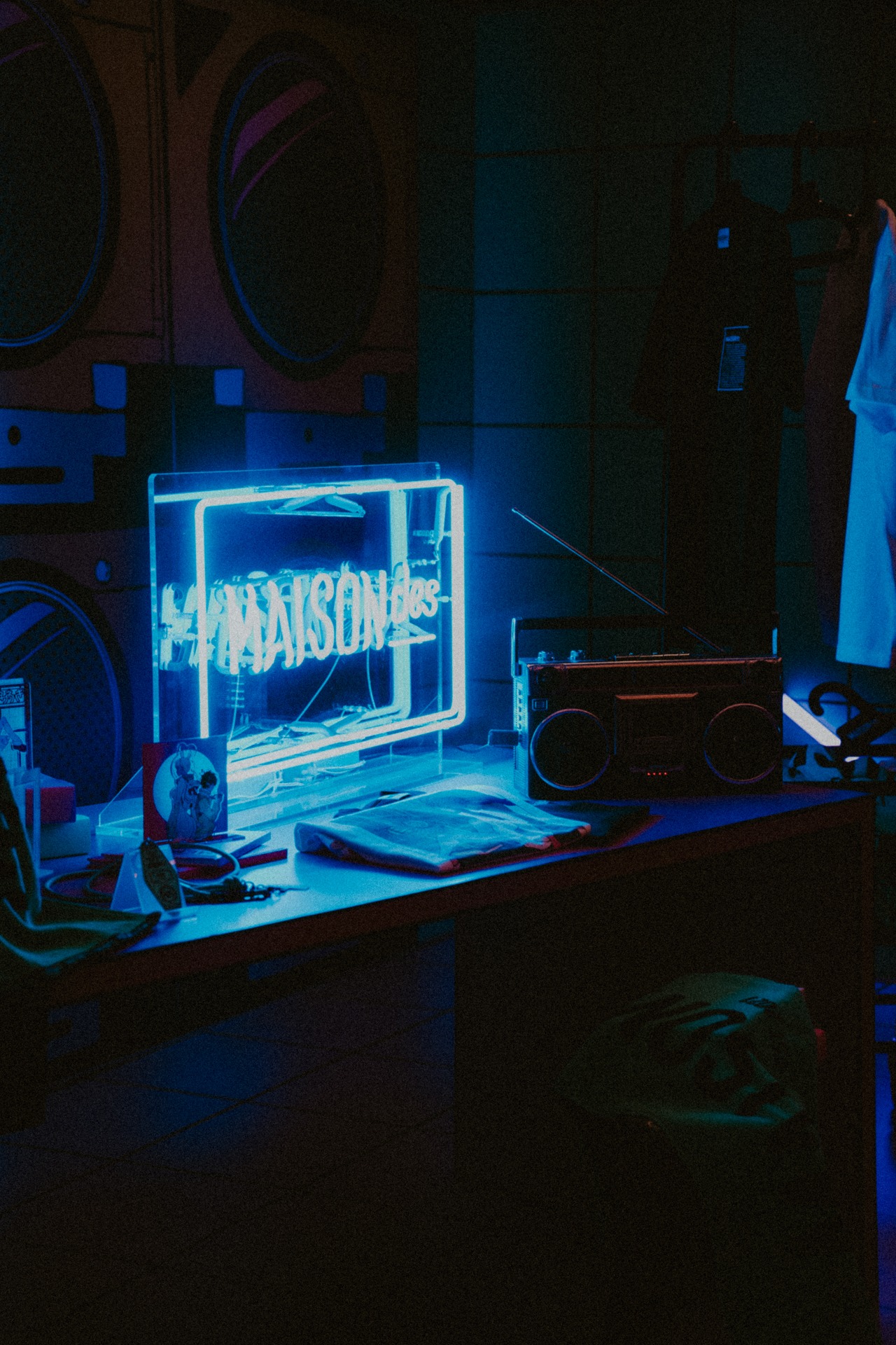 「MAISONdes LIVE #1」場内展示の様子。（Photo by Kato Shumpei）