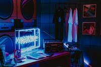 「MAISONdes LIVE #1」場内展示の様子。（Photo by Kato Shumpei）