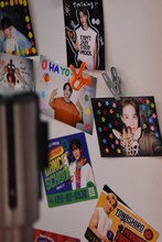 「JO1 MART」店内に設置された冷蔵庫。