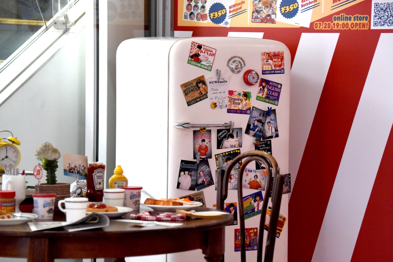 「JO1 MART」の様子。