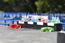 TEAM SHACHI「SHACHI SUMMER2023 名古屋城～叫べ！夢と希望の銃弾を放つ夜～」リハーサルの様子。