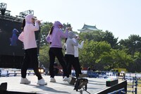 TEAM SHACHI「SHACHI SUMMER2023 名古屋城～叫べ！夢と希望の銃弾を放つ夜～」リハーサルの様子。