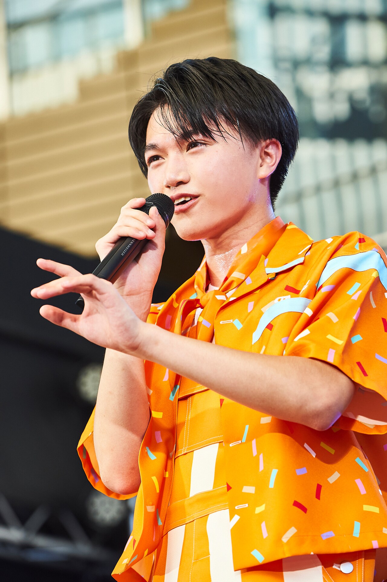 田倉暉久（撮影：上溝恭香） - THE SUPER FRUIT、晴天の「サマステ」に