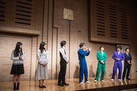 ドラマ「怪談新耳袋 暗黒」製作発表会の様子。