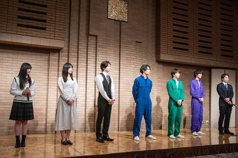 ドラマ「怪談新耳袋 暗黒」製作発表会の様子。