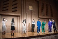 ドラマ「怪談新耳袋 暗黒」製作発表会の様子。