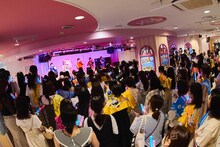 CUBERS「CUBERS Thank youフリーライブ2days」JOL原宿公演の様子。（撮影：上溝恭香）