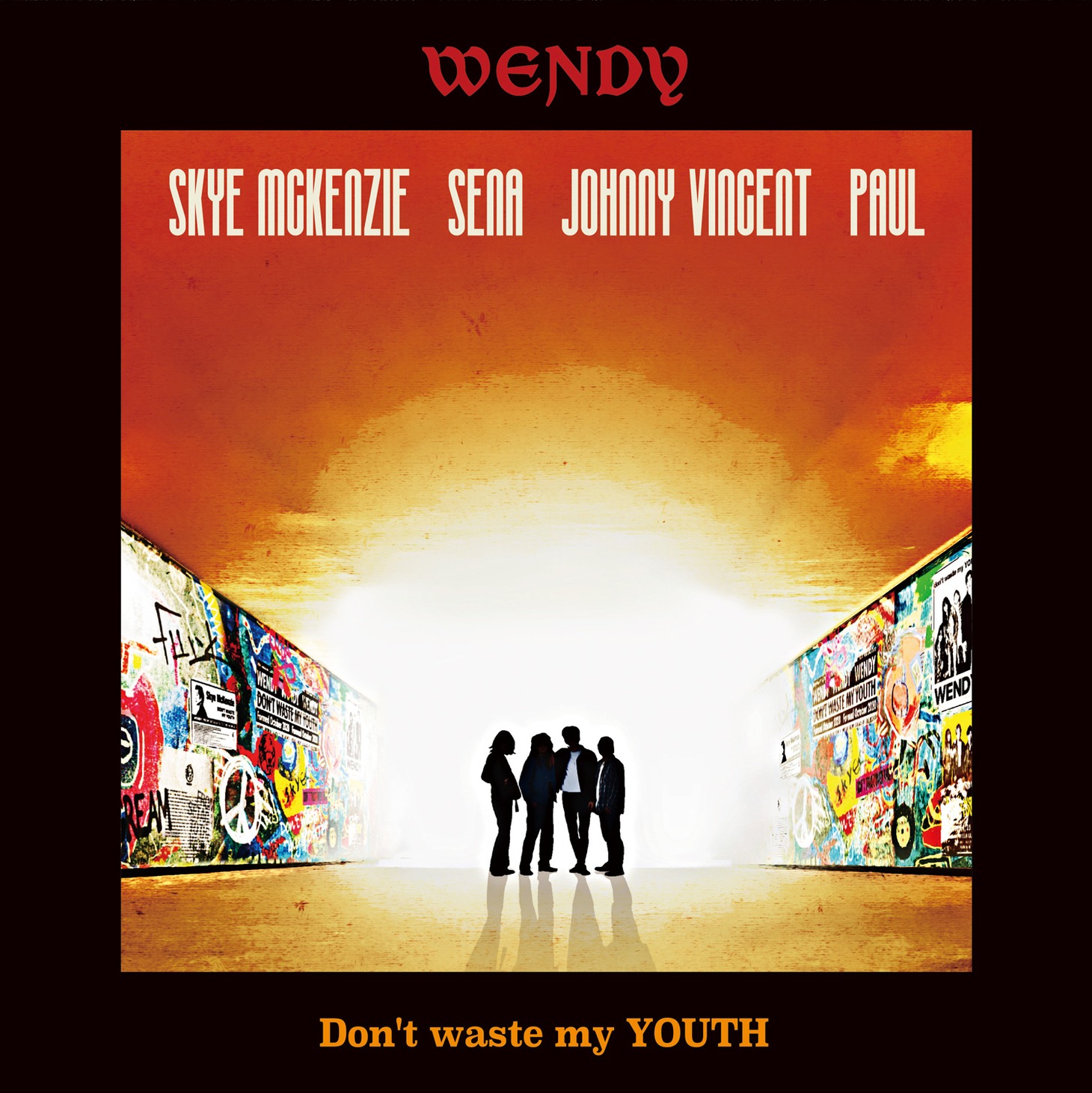 WENDY「Don't waste my YOUTH」初回限定盤ジャケット