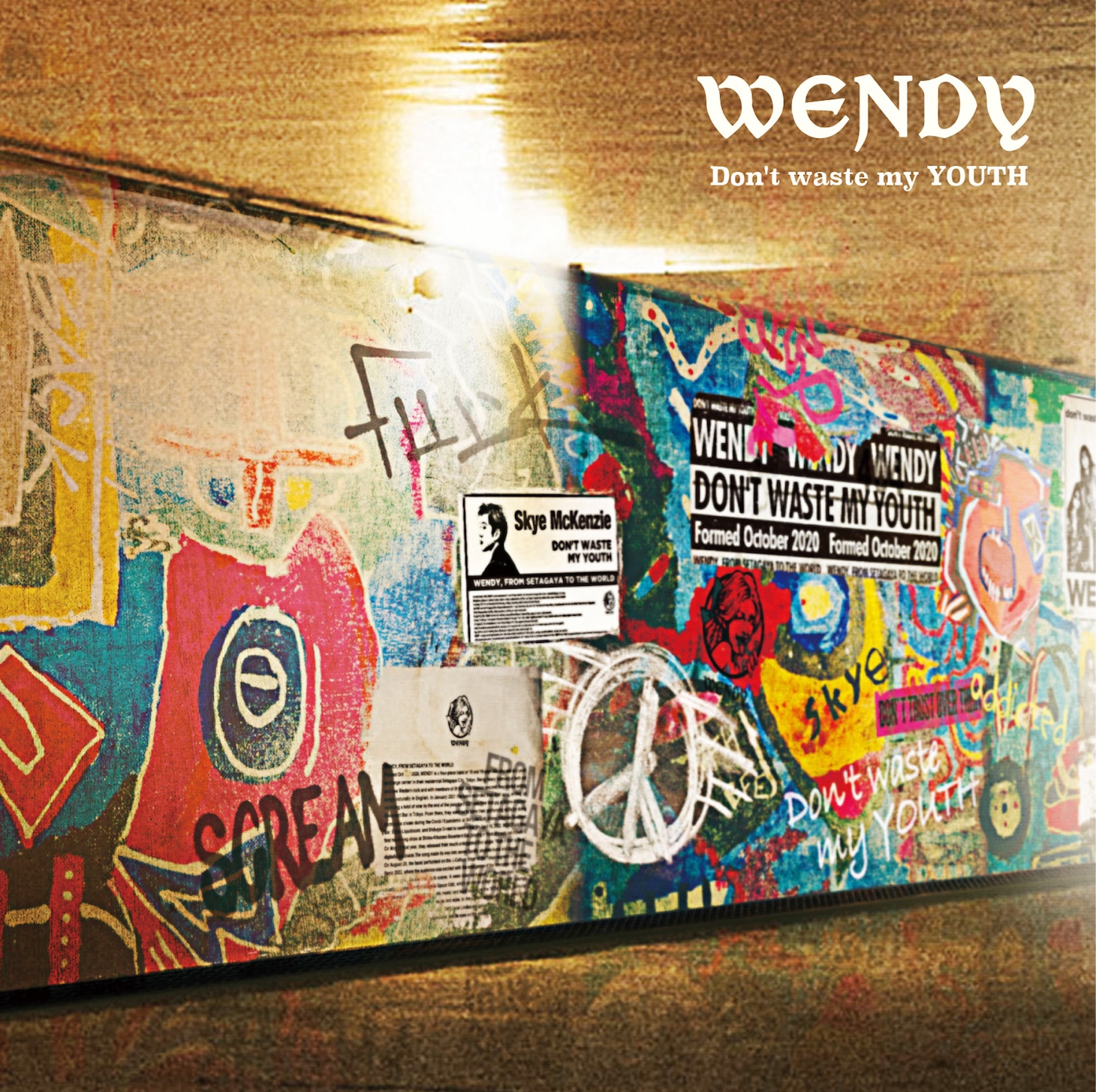 WENDY「Don't waste my YOUTH」通常盤ジャケット