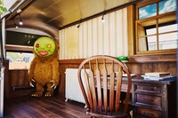 リイシューねこちゃんバスの内部の様子。(c)2023 Studio Ghibli