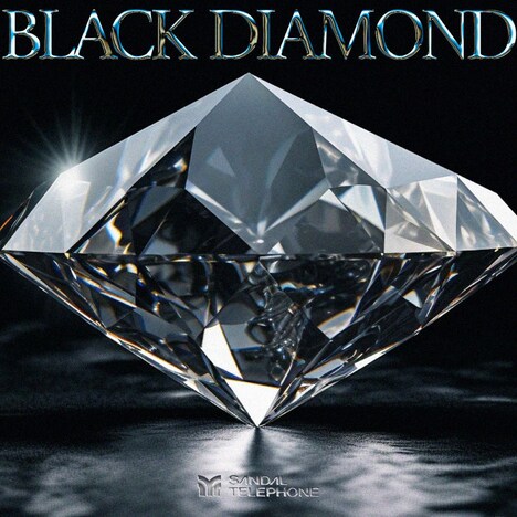 SANDAL TELEPHONE「BLACK DIAMOND」配信ジャケット