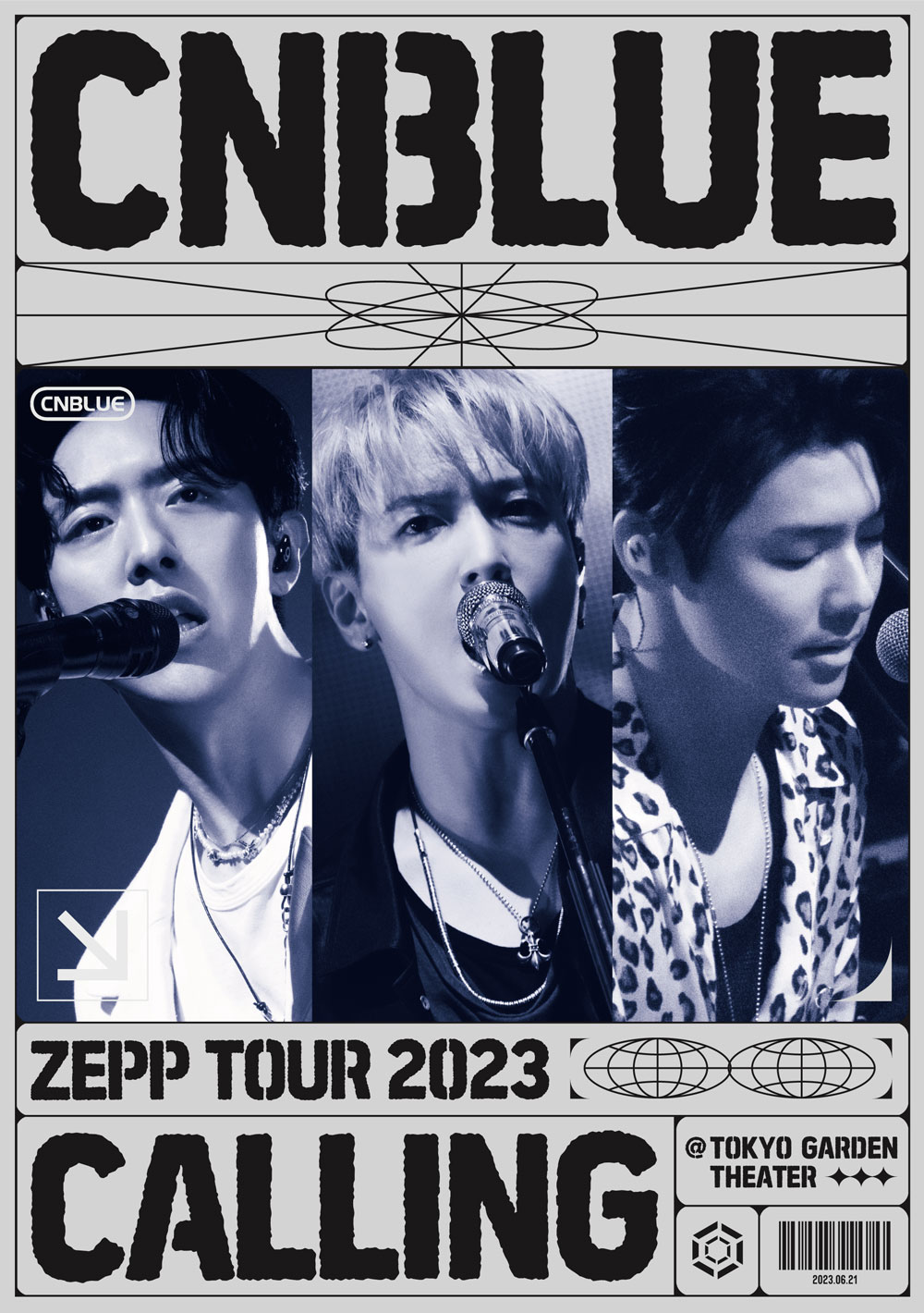 CNBLUE「ZEPP TOUR 2023 ～CALLING～＠TOKYO GARDEN THEATER」BOICE盤ジャケット