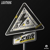 MAZZEL「LIGHTNING」配信ジャケット