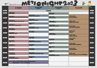 「METEO NIGHT 2023」タイムテーブル