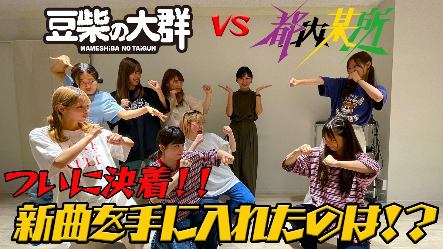 「【TONAiTUBE】豆柴の大群と楽曲をかけたゲーム対決 #3(最終話)」より。