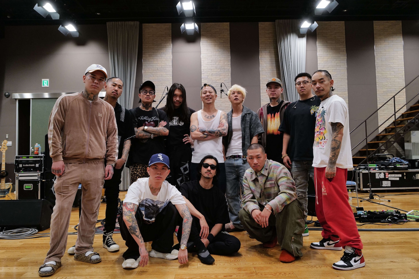 BAD HOP、金子ノブアキ、KenKen、masasucks、伊澤一葉。