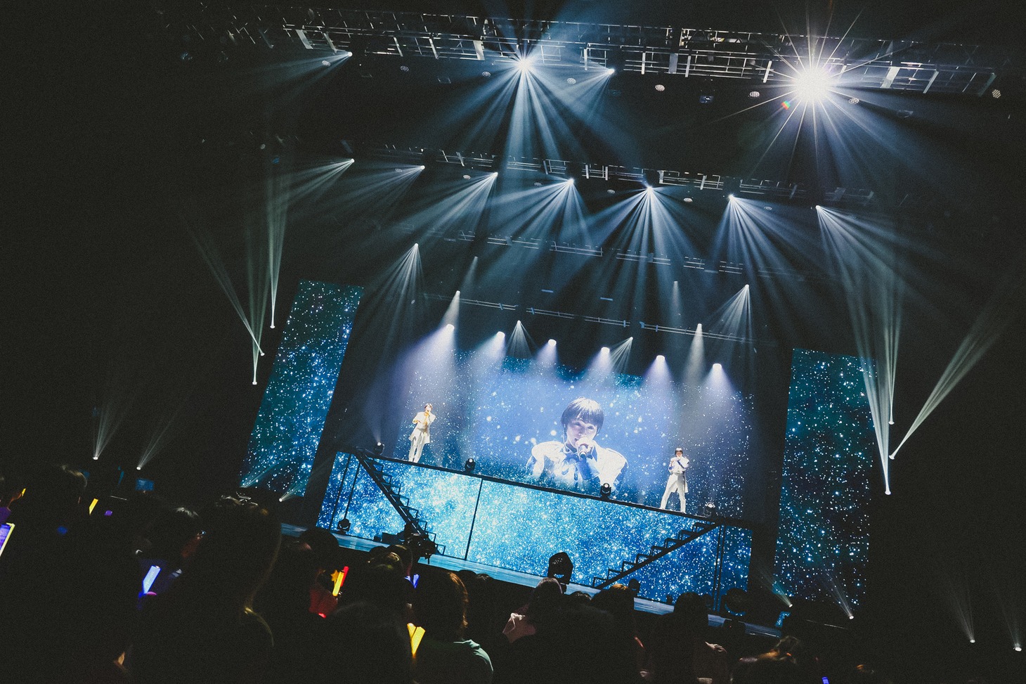 「sMiLea LIVE -Unite with You-」の様子。（撮影：白石達也）