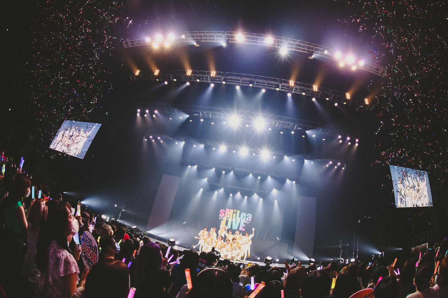 「sMiLea LIVE -Unite with You-」の様子。（撮影：白石達也）
