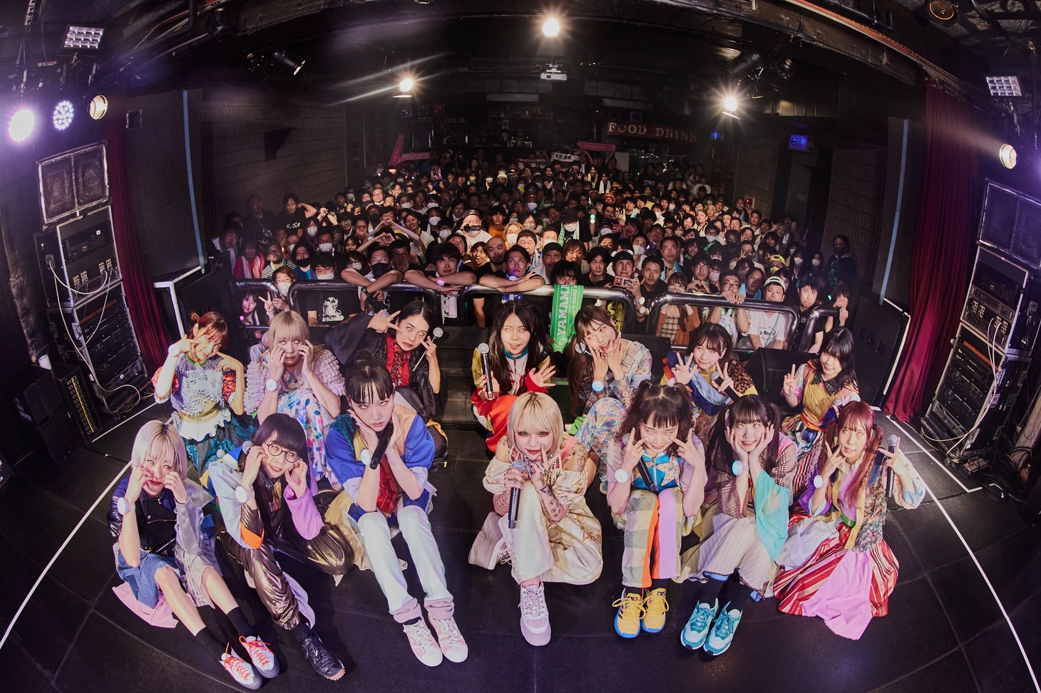 GANG PARADEと4s4ki。（撮影：曽我美芽）