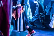 フォーメーションを変えながらパフォーマンスを繰り広げるGANG PARADE。（撮影：曽我美芽）