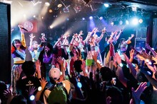 GANG PARADEのライブの様子。（撮影：曽我美芽）