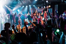GANG PARADEのライブの様子。（撮影：曽我美芽）