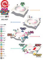 「@JAM EXPO 2023 supported by UP-T」フロアマップ